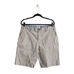 Billabong Men's Bermuda Flat Front Casual Shorts Khaki Size 36